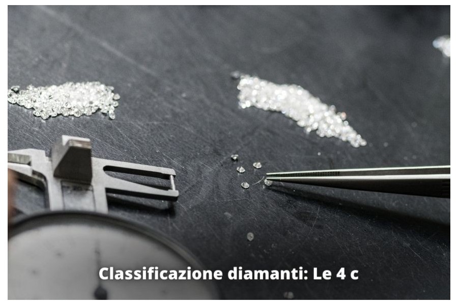 Classificazione diamanti: Le 4 c
